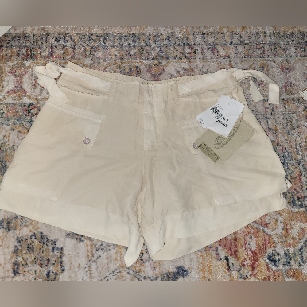 Ralph Lauren SILK Cargo Shorts NWT NEW $165 SCAL ANGUILLA Sz 6